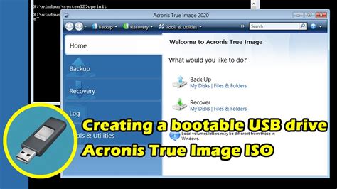 acronis true image boot usb